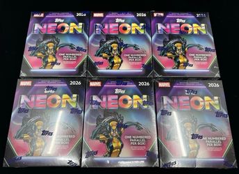2026 Topps Neon Marvel Mega Box