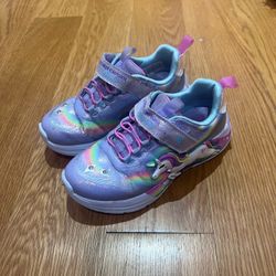 Skechers Unicorn Chaser Girls Light-Up Sneakers