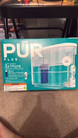 PUR Plus 30-Cup Water Filtration Dispenser White