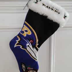 Baltimore Ravens Stocking NWT
