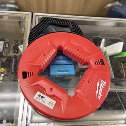 Milwaukee 120’ 1/8” Steel Fish Tape With Low Friction Case