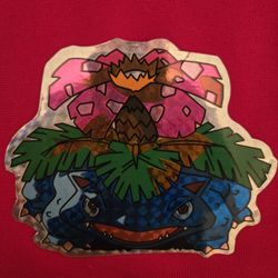 5" By 4" Venusaur Pokémon sticker
