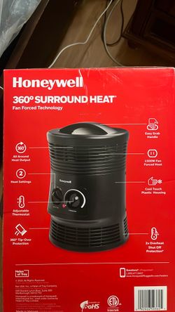 Honeywell 360° Surround Heat Fan Forced Heater