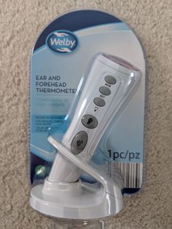 Ear and Forehead Thermometer (Brand New)

Multiple units available.
Pickup only in Brunswick. Thanks.