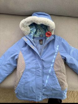 Girls Small (7/8) Faux Fur Coat
