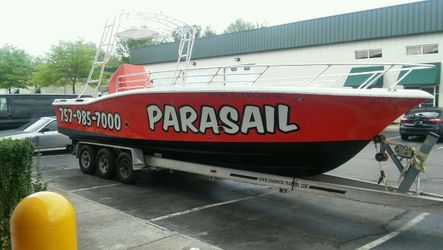 Boat 3m vinyl wrapping