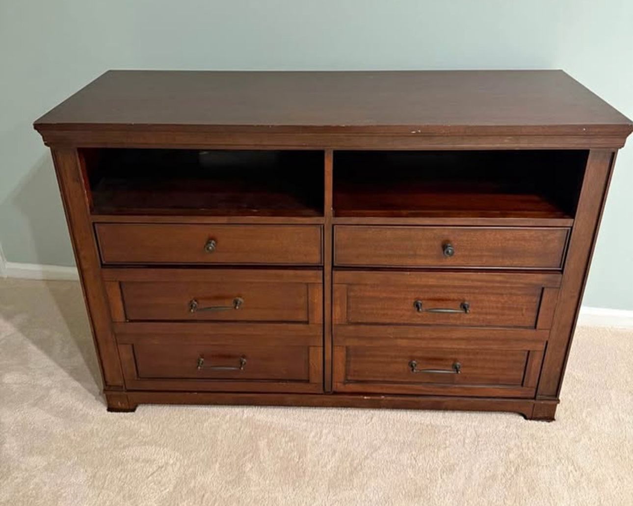 Solid Wooden Chest / Buffet / Tv Stand Very Heavy And Sturdy