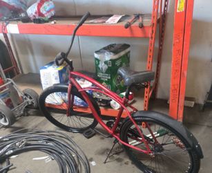 26 inch red bike