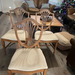 Antique Shield Chairs - PROJECT