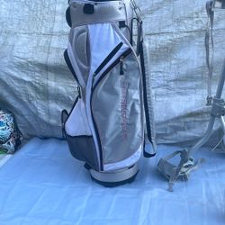Adams Grey Golf Bag.. Shoulder Strap