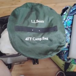 New LL BEan Base Camp Sleeping Bag