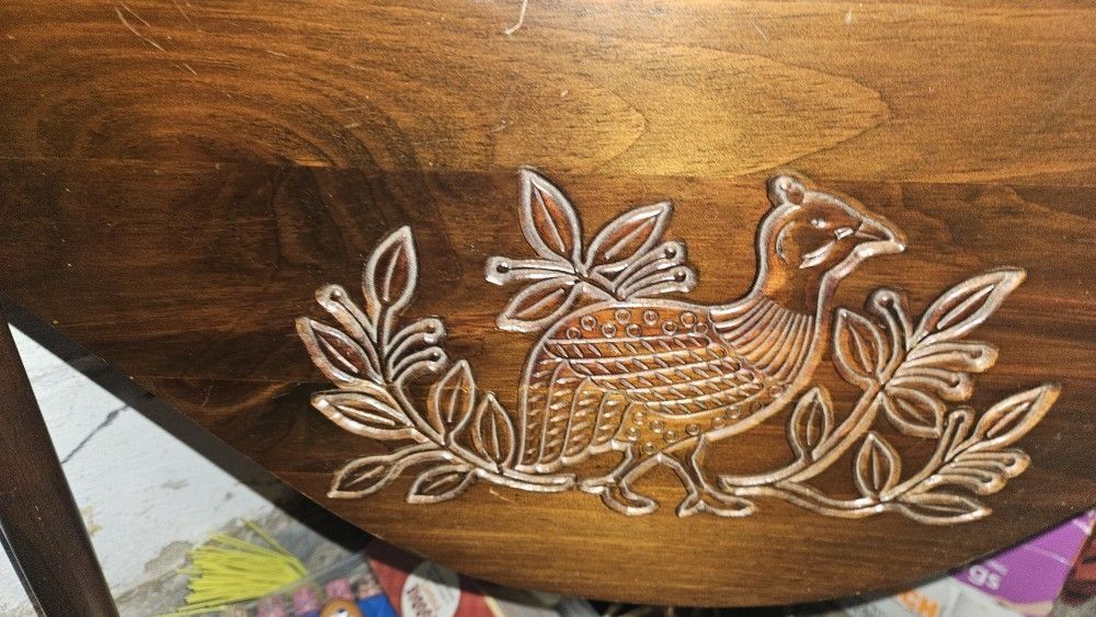 Drop Leaf Corner Table