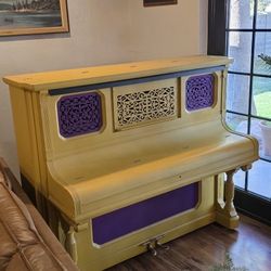 1890's Stand Up Piano