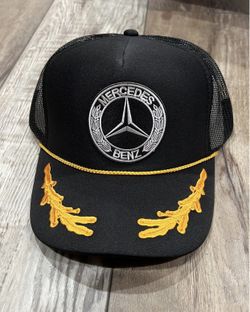 Captain Cap Mercedez Benz Trucker Mesh Hat