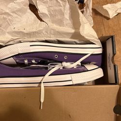 Converse, Chuck Taylors, Purple