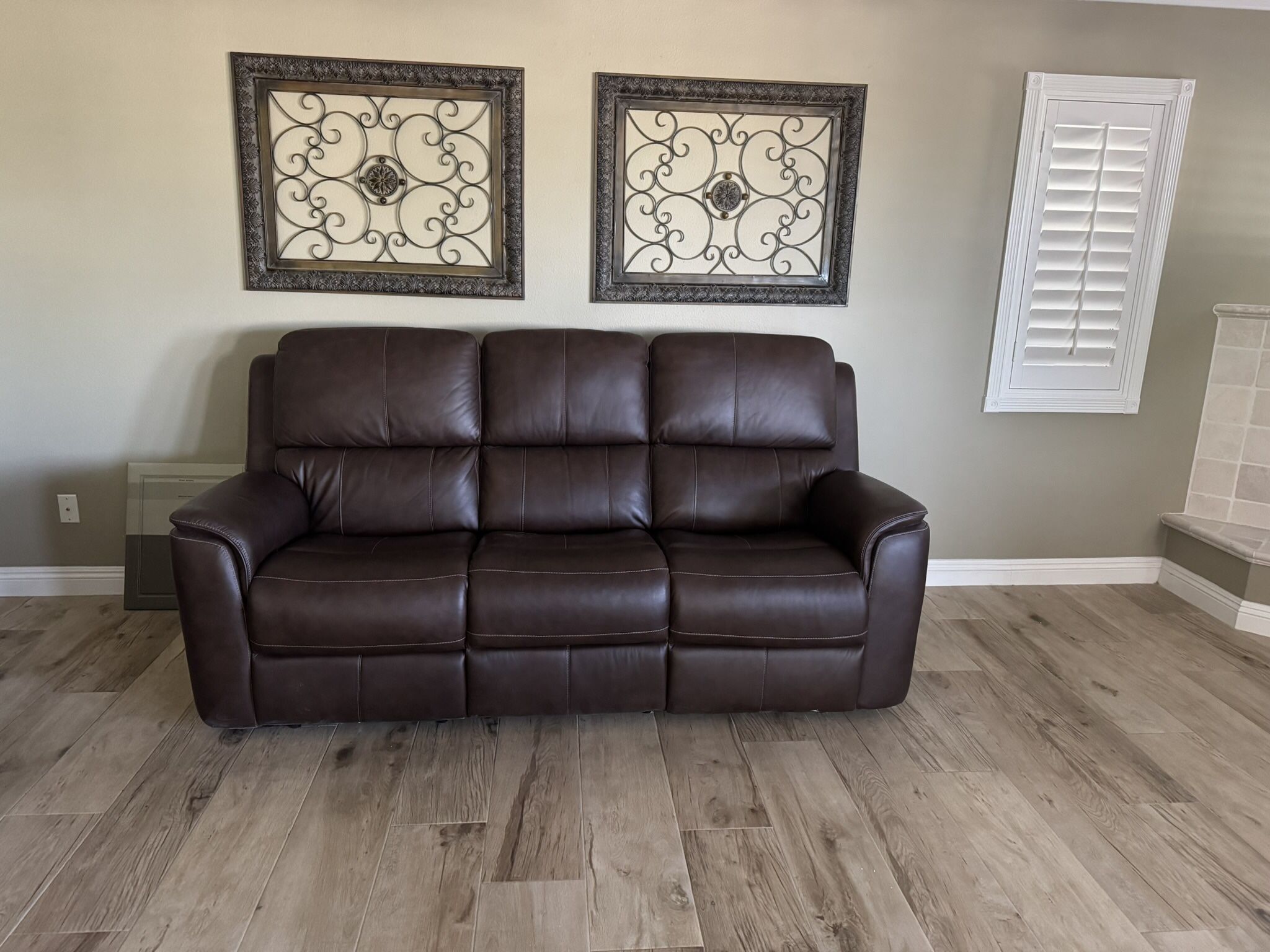 Flexsteel Henry Power Reclining Sofa & Loveseat – $3,200 (Paid $4,900 New!