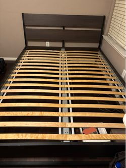 Queen-sized bed frame