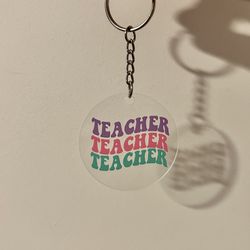 Teacher Keychains