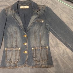 JEANSTAR Women's Jean Jacket Size Medium