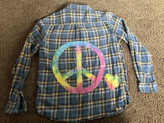 Peace Love Flannel