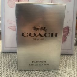 Coach Men's Platinum Eau de Parfum Spray, 3.3-oz.