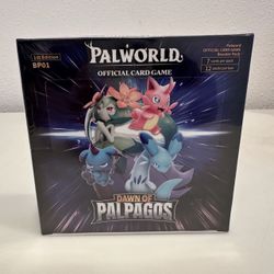 Palworld 1st Edition Booster Box Dawn Of Palpagos