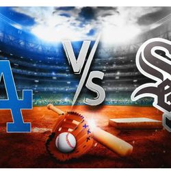 4 Dodgers Vs White Sox Series Tickets 