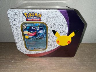 Pokemon 30th celebration Greninja Ex tin