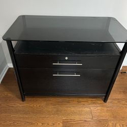 Black TV Stand