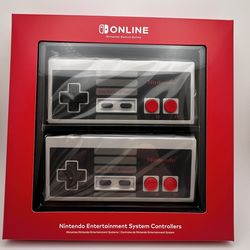 OEM Nintendo Switch Online NES Classic Controllers Two Pack