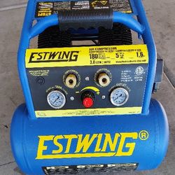 Estwing 5 Gal. 180psi Max Quiet Oil-free Compressor 