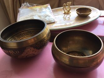 2 Singing bowl with free pictures