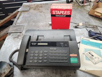 Fax machine Sharp UX-103 works