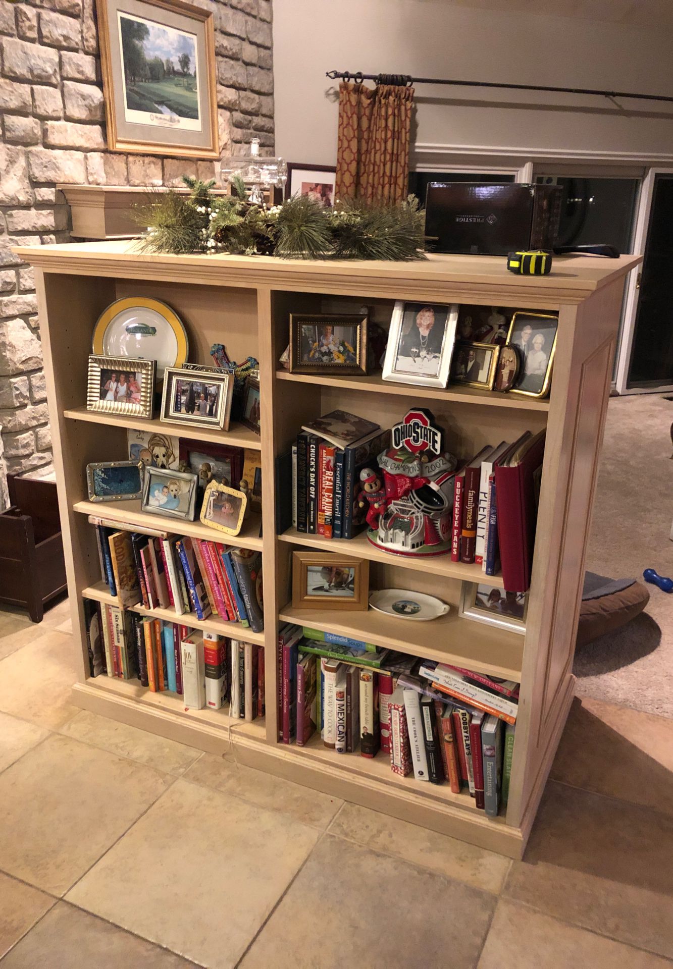 TV Cabinet/Bookcase. Double sided