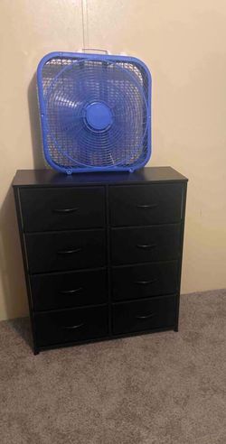 Black dresser 8 drawers