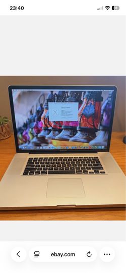 17 inch MacBook Pro 128GB SSD