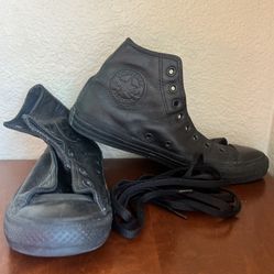 Black Converse In Great Condition