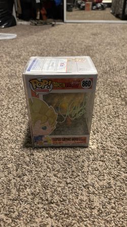 First appearance Goku Signed