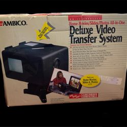 Vtg Ambico Deluxe Video Transfer System 