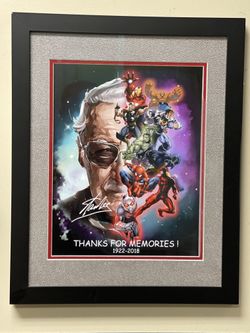 Exclusove Stan Lee Poster Sent To Me When I Ordered A Signed Comic Book So I Had It Framed.