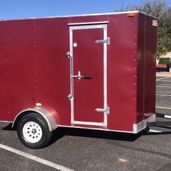 6 X 10 Enclosed Trailer - TALL Interior