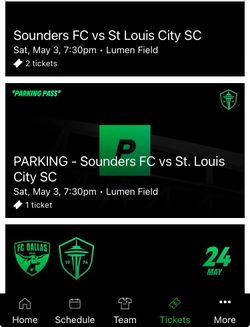 Sounders Tickets