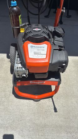 husqvarna exi875 pw3100 pressure washer 2.5 gallons per minute