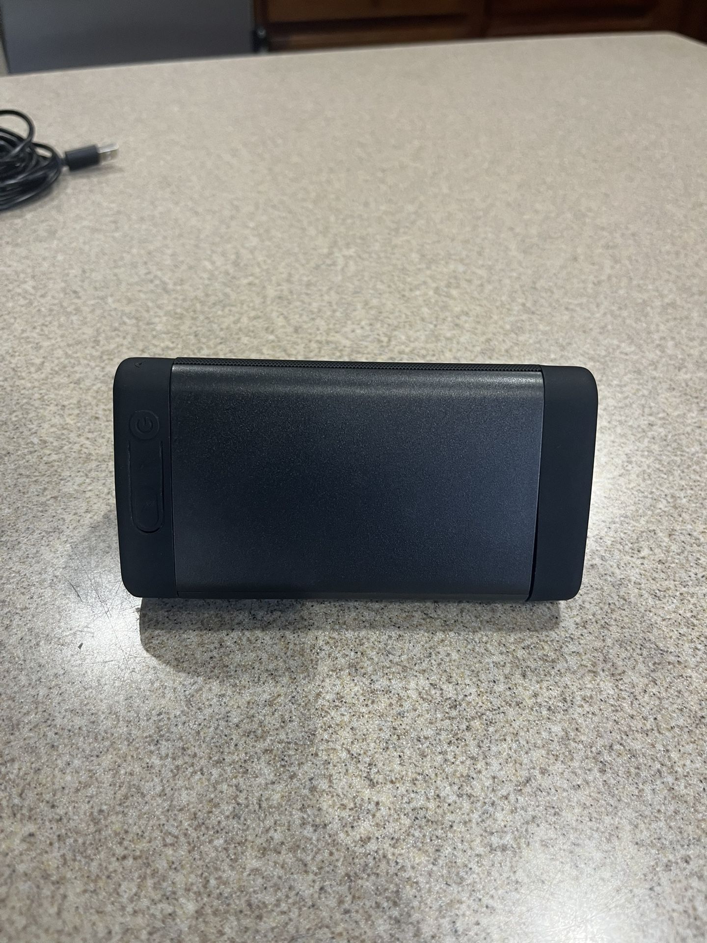 Black Portable Speaker Oontz Angle 3