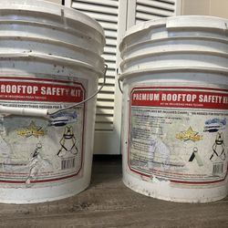 Rooftop Safety, Harness’, Ropes And Anchors