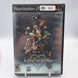 Kingdom Hearts II PS2 Sony PlayStation 2 Complete With Manual Disney CIB