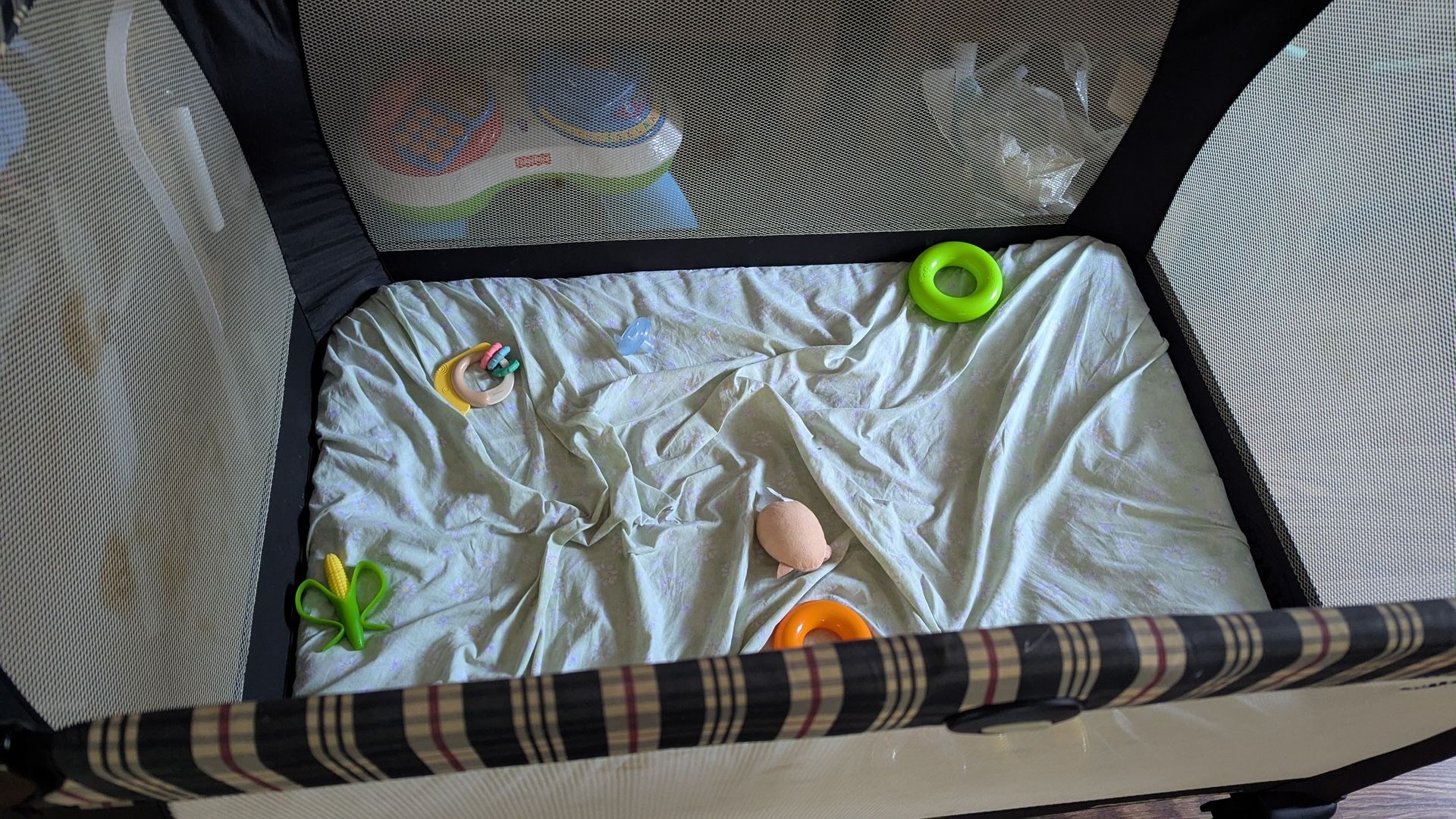 Baby Crib With Changing Table,Foldable