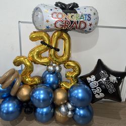 Bouquet De Globos Para Graduation