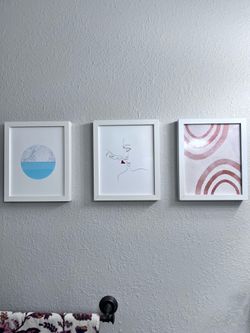 Framed wall art