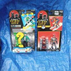 Adventures Of Batman & Robin Action Figure Lot MOC
